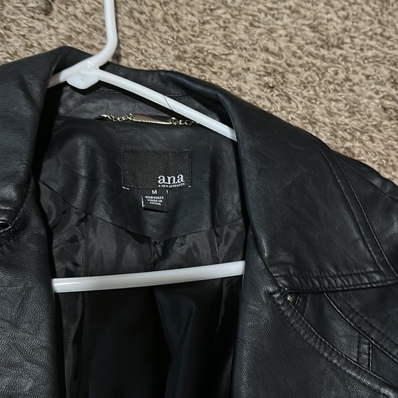 Women’s faux leather jacket - Picture 2 of 9